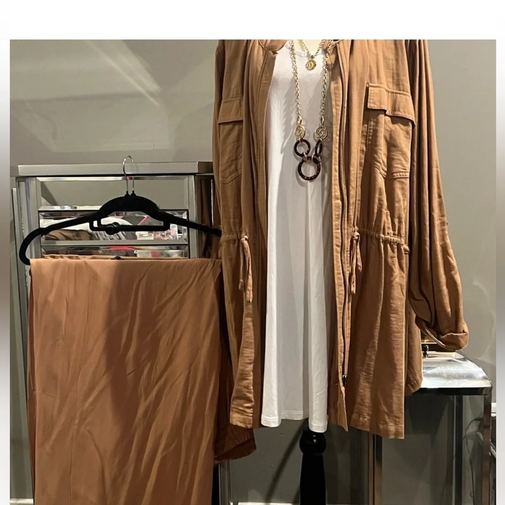 Torrid Tan Utility Jacket - Picture 2 of 8